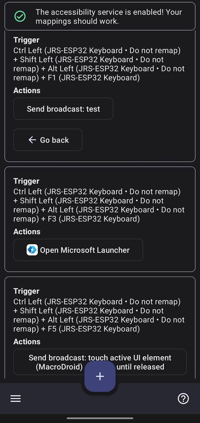 Key Mapper example mappings